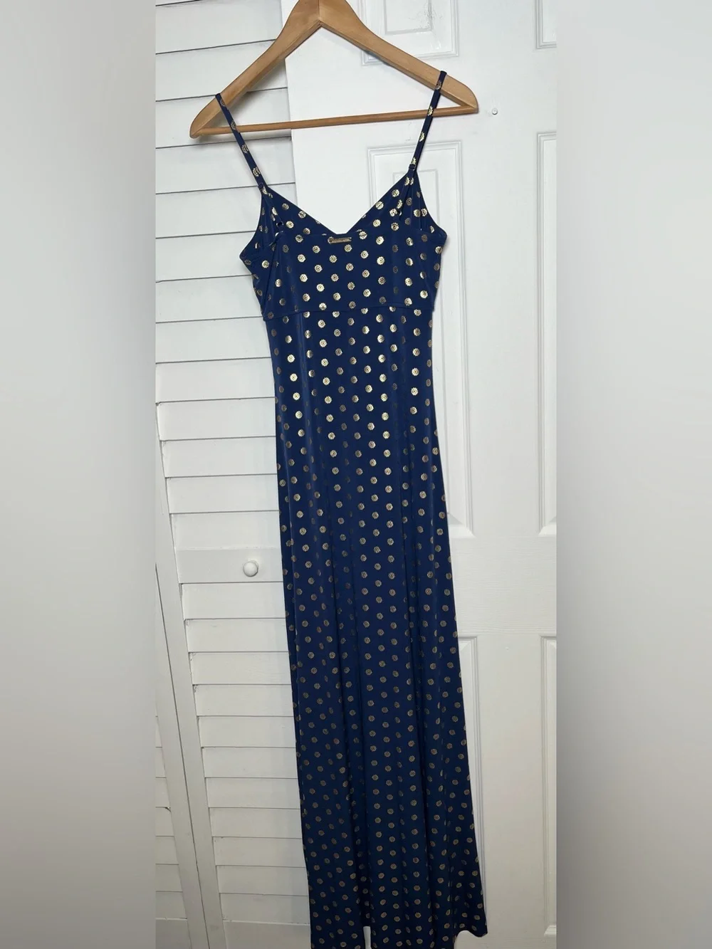 MICHAEL Michael Kors Medallion Foil Print Maxi Dress Size XS